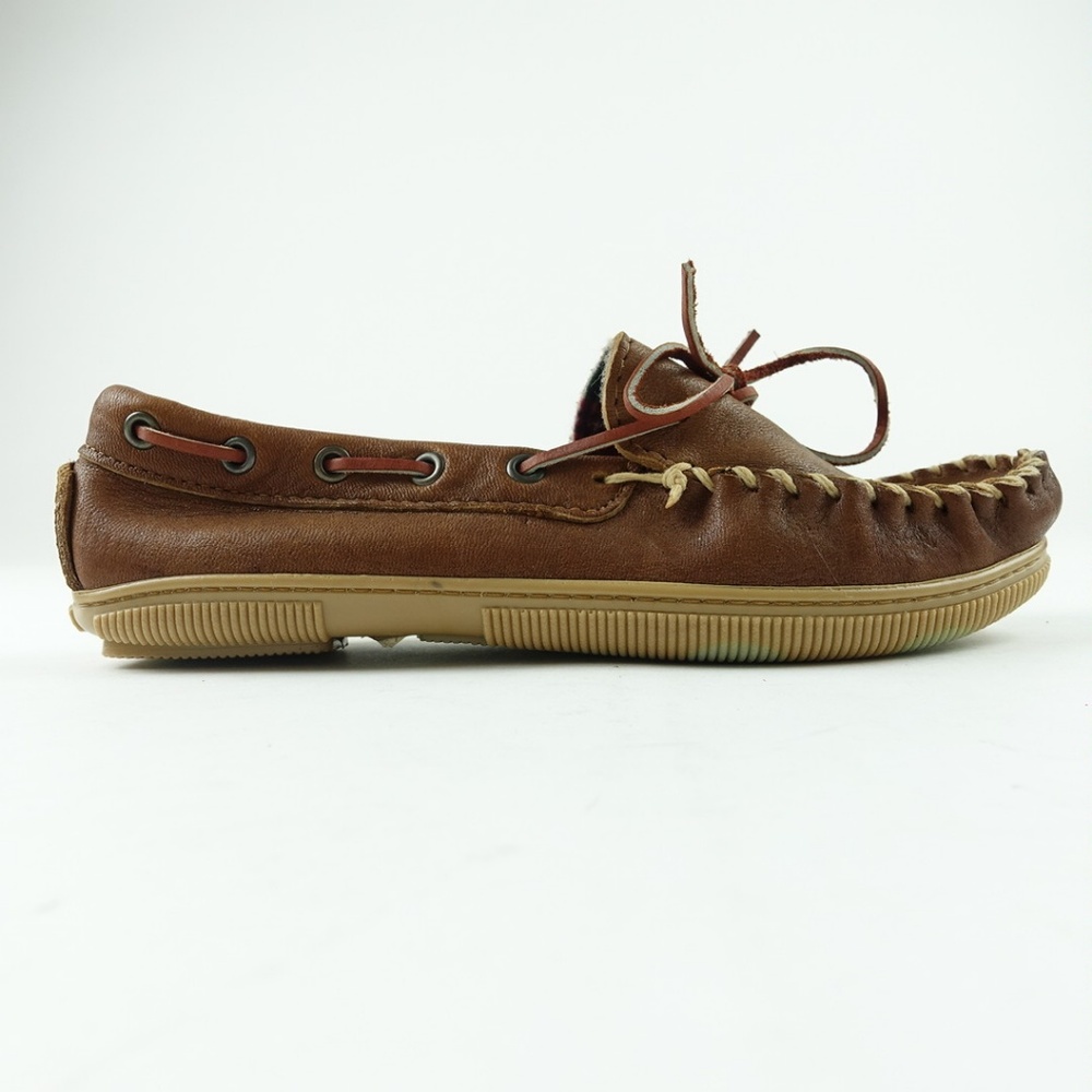 Tracker Women Slip-On Boat Loafers Brown R8S1